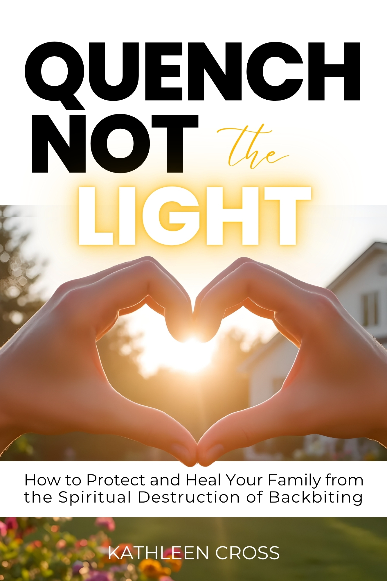 book cover quench not the light